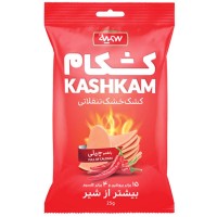 کشک خشک با طعم فلفل چیلی کشکام سمیه 20 گرم