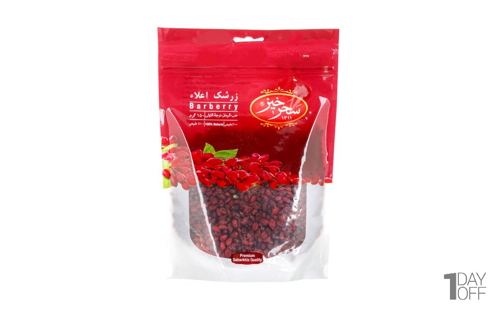 زرشک اعلاء سحرخیز پاکتی مقدار 150 گرم