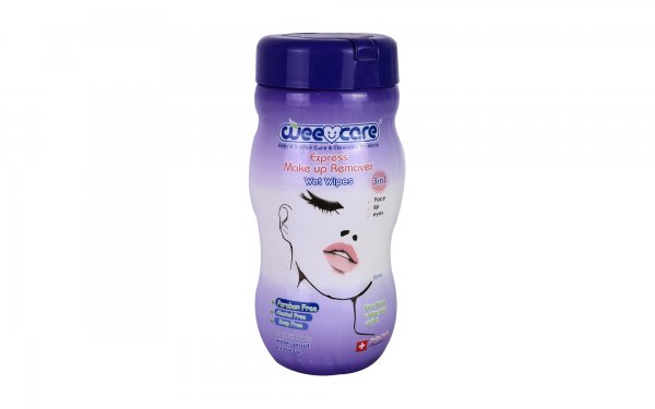 دستمال مرطوب پاک کننده سریع آرایش 70 عددی وی کر (Wee Care)