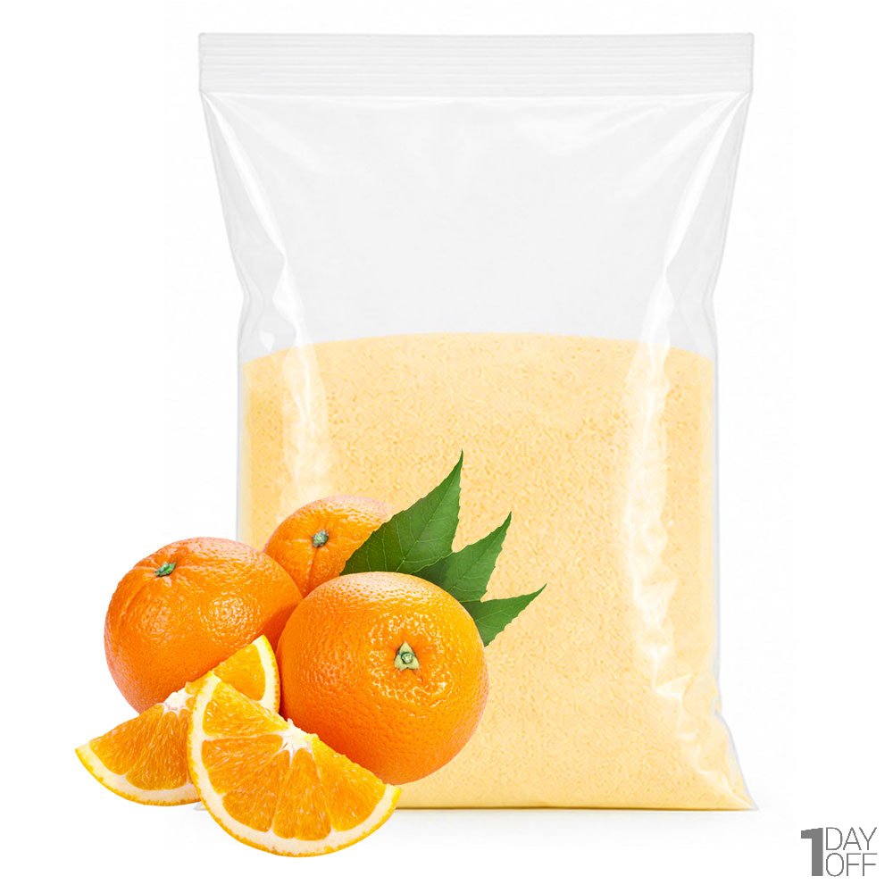 پودر ژله با طعم پرتقال مقدار 500 گرم