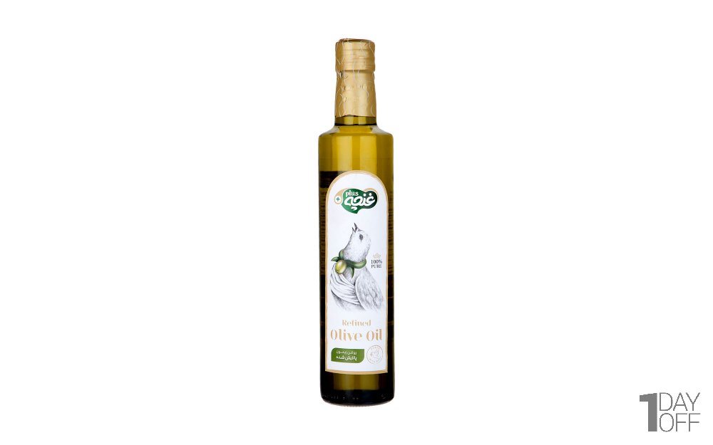 روغن زیتون پالایش شده غنچه پلاس مقدار 460 گرم