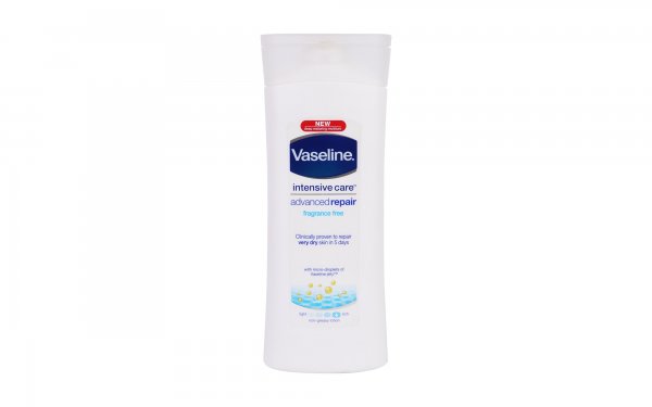 لوسیون بدن ترمیم‌کننده پوست خیلی‌خشک Advanced Repair وازلین (Vaseline) مقدار 400 میلی‌لیتر