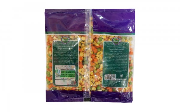 مخلوط سبزیجات (حاوی ذرت، هویج، نخودفرنگی) منجمد پمینا کاله مقدار 750 گرم