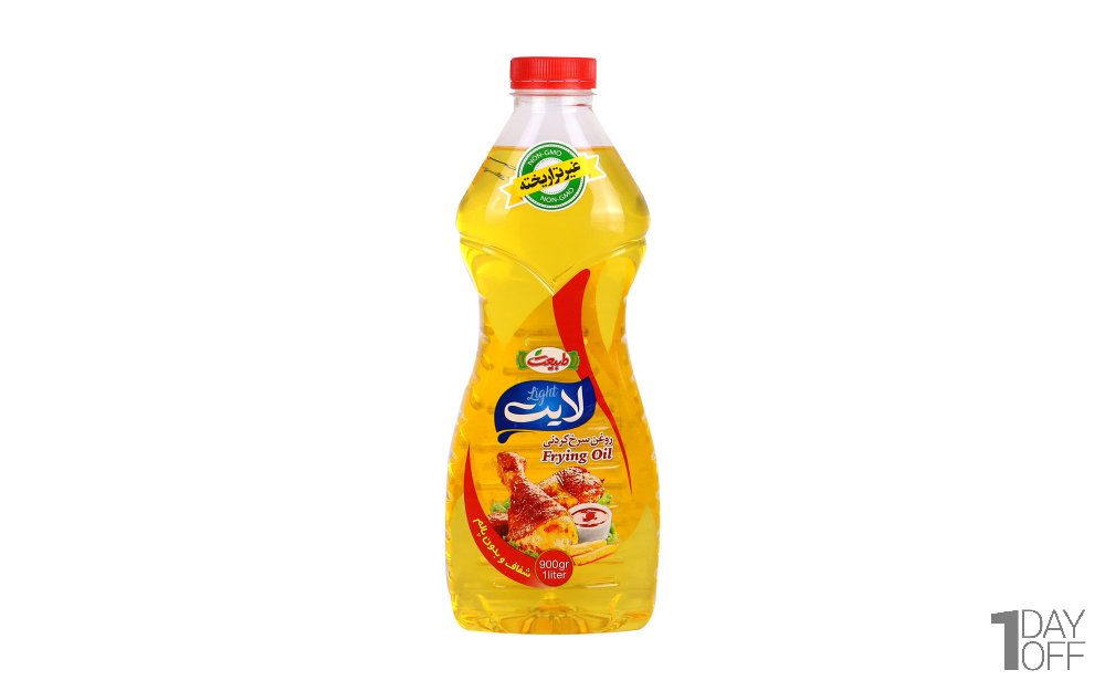 روغن سرخ‌کردنی لایت طبیعت مقدار 1 لیتر