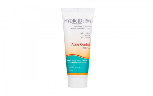 امولسیون مرطوب‌کننده پوست چرب Acne Control هیدرودرم مقدار 40 میلی‌لیتر