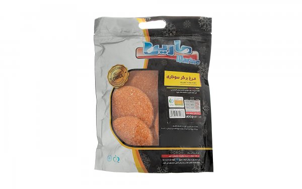 مرغ برگر سوخاری منجمد مارین مقدار 800 گرم