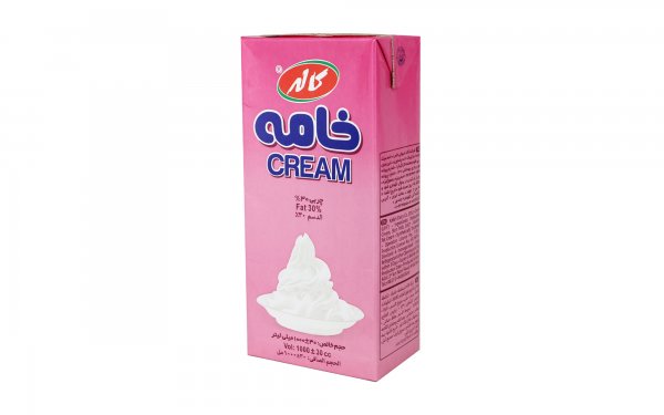خامه صبحانه 30 درصد چربی کاله مقدار 1 لیتر 