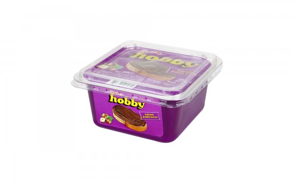 شکلات صبحانه با طعم فندق هوبی (hobby) مقدار 350 گرم