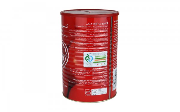 رب گوجه‌فرنگی روژین مقدار 4.3 کیلوگرم