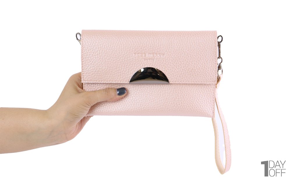 کیف گلبهی طرح ROSE MERRY PARIC  