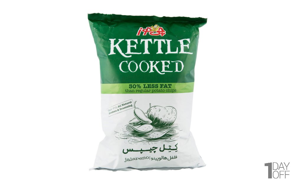 کِتِل چیپس هالوپینو چی‌توز مقدار 125 گرم