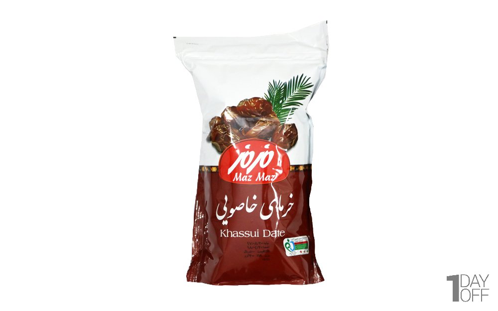  خرما خاصویی مزمز مقدار 250 گرم