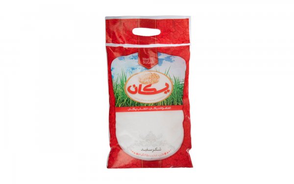 شکر سفید یکان مقدار 2.5 کیلوگرم 