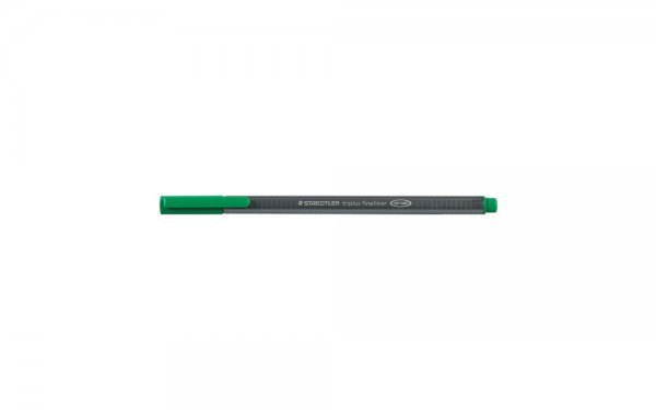 روان‌نویس استدلر (Staedtler) مدل Triplus Fineliner نوع نوک نمدی رنگ سبز 