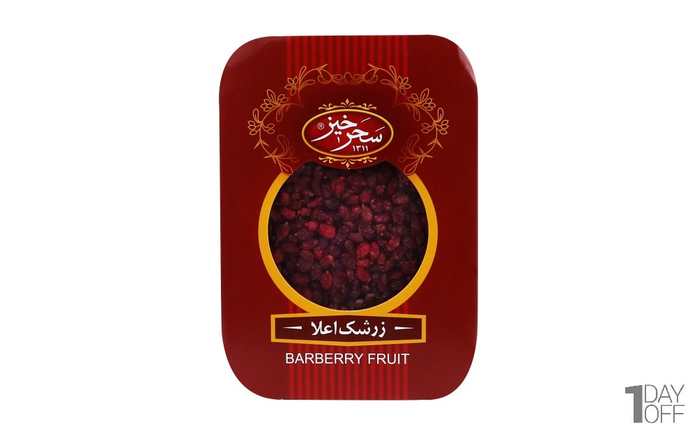 زرشک اعلا سحرخیز مقدار 200 گرم
