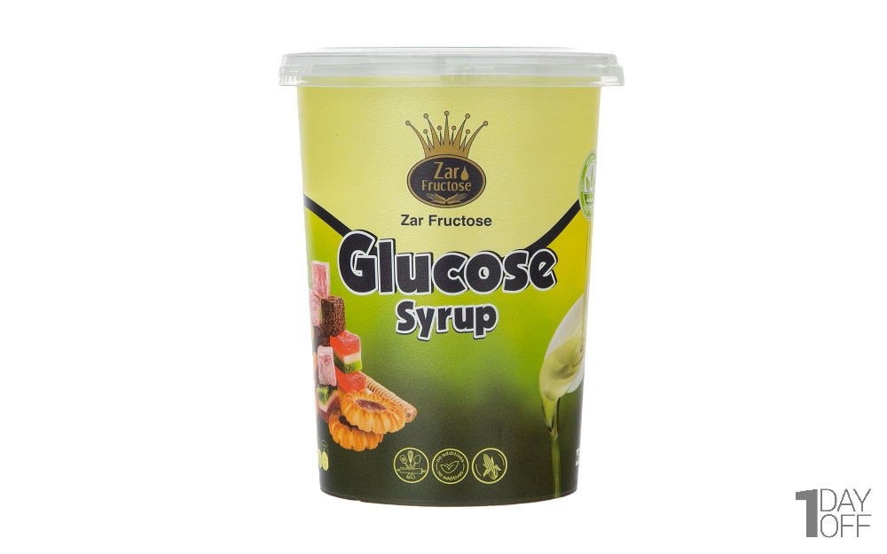 شربت گلوکز ذرت زر فروکتوز مقدار 600 گرم