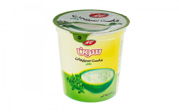 ماست سبزیجات دلال کاله مقدار 750 گرم
