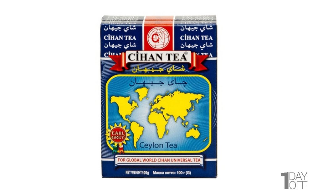 چای سیاه ارل‌گری جیهان مقدار 500 گرم