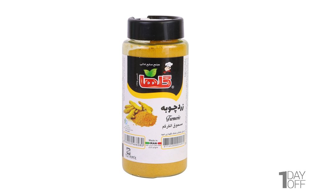 زردچوبه گلها مقدار 90 گرم