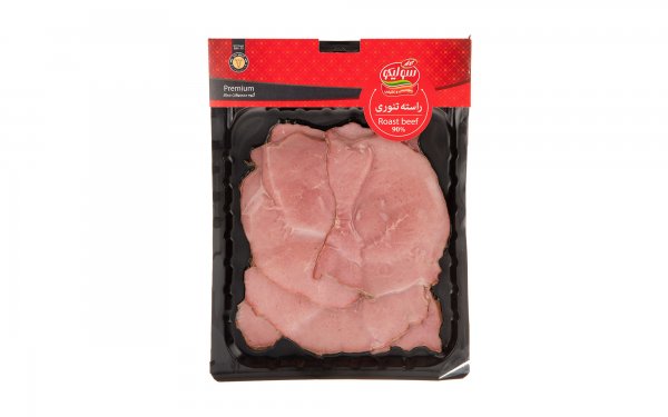 راسته تنوری 90% گوشت قرمز سولیکو کاله مقدار 250 گرم