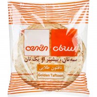 نان تافتون طلایی سه‌نان 450 گرم
