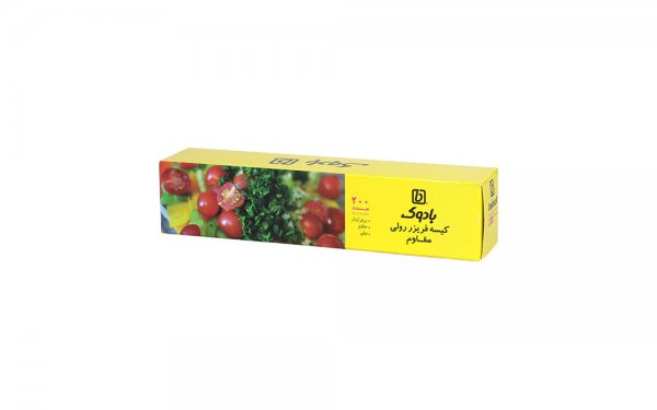 کیسه فریزر رولی 35X25 سانتی‌متر بادوک بسته 200 عددی