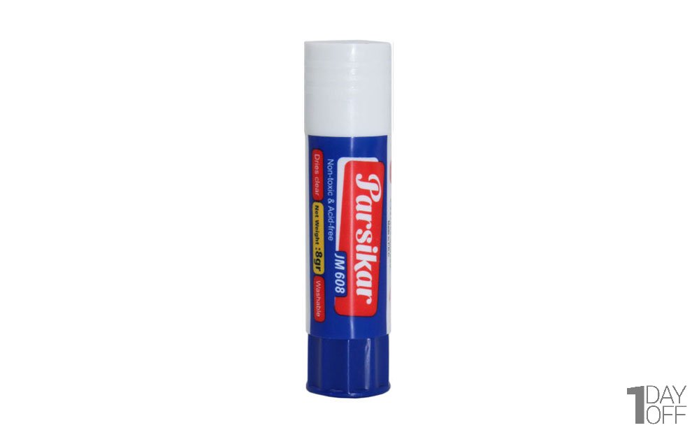  چسب ماتیکی پارسیکار مدل JM608 مقدار 8 گرم نوع PVC 
