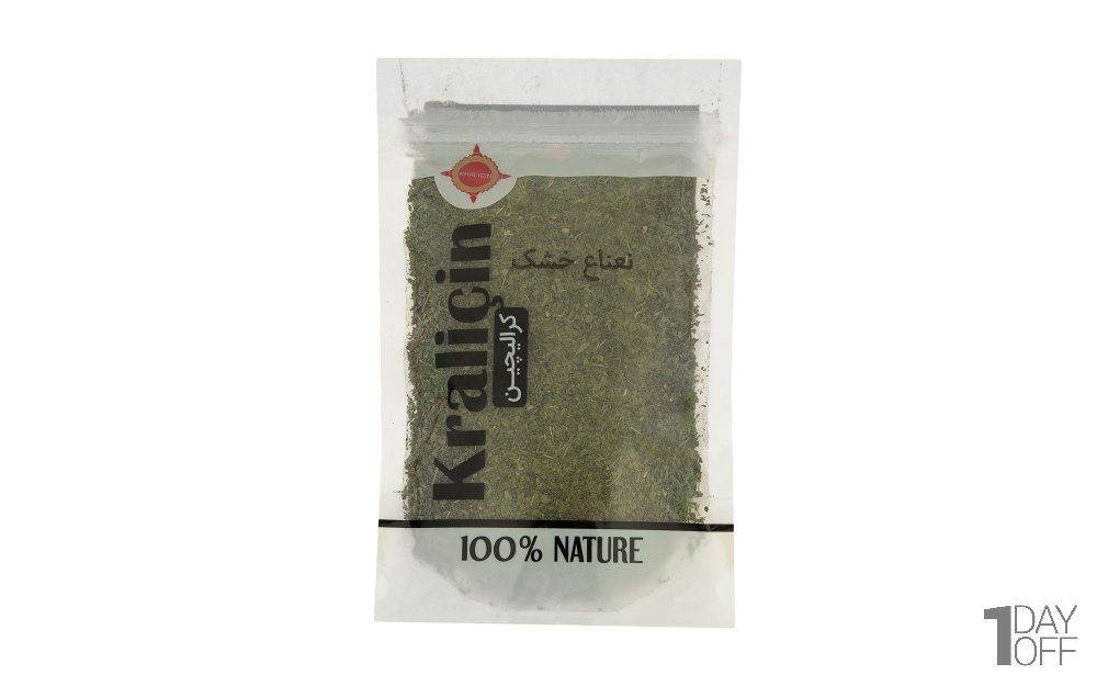 نعناع خشک کرالیچین مقدار 60 گرم 