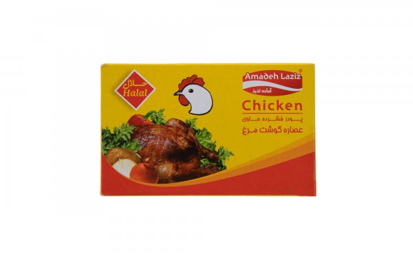 پودر فشرده عصاره گوشت مرغ آماده لذیذ بسته 8 عددی