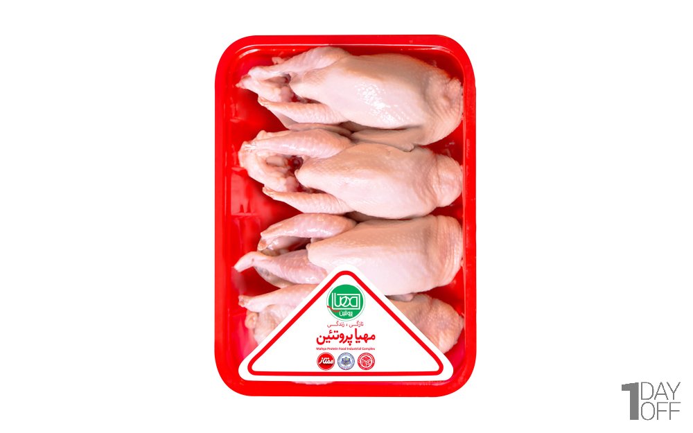گوشت بلدرچین تازه مهیا پروتئین مقدار 800 گرم
