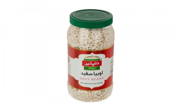 لوبیا سفید دلپذیر مقدار 1 کیلوگرم