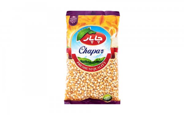 ذرت خشک چاپار مقدار 900 گرم