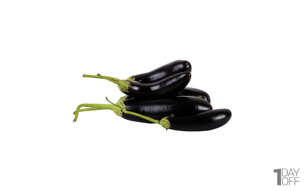 بادمجان مقدار 1 کیلوگرم