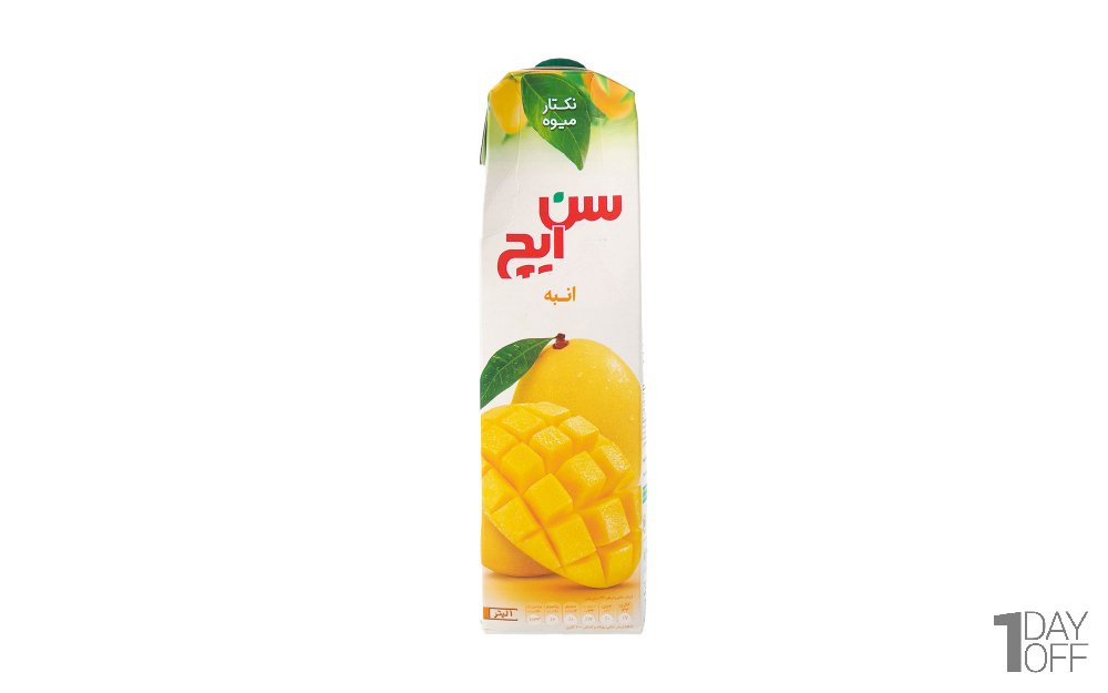نکتار انبه سن‌ایچ مقدار 1 لیتر
