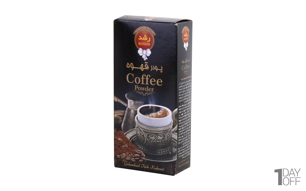 پودر قهوه ترک رشد مقدار 100 گرم