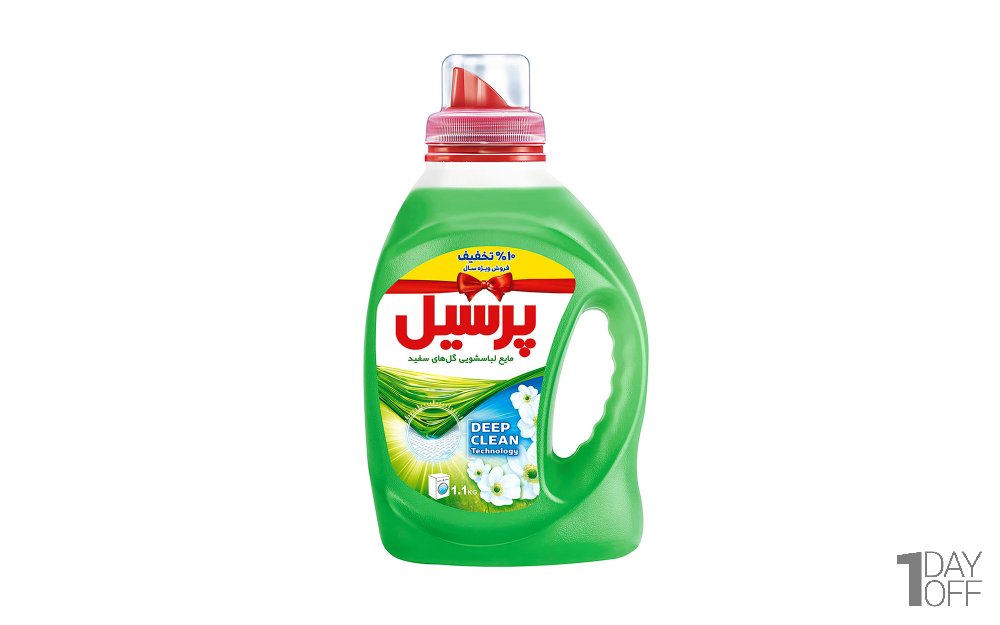 مایع لباسشویی سبز پرسیل مقدار 1.1 کیلوگرم
