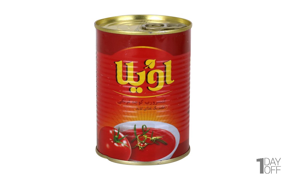 رب گوجه‌فرنگی اویلا مقدار 400 گرم