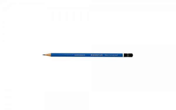 مداد مشکی طراحی استدلر (Staedtler) مدل Mars Lumograph نوع 4H 