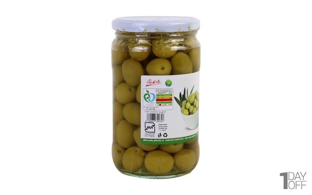 زیتون شور ویژه بیژن مقدار  680 گرم