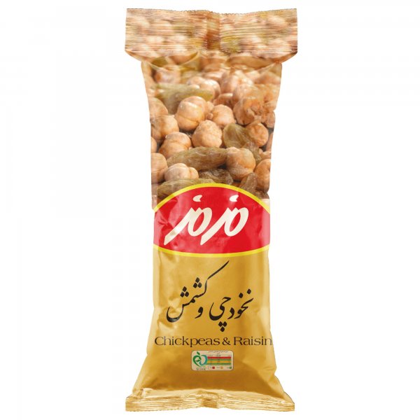 نخودچی و کشمش مزمز مقدار 35 گرم