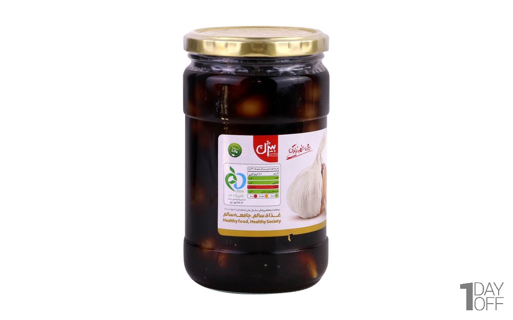 ترشی سیرگل بیژن مقدار 670 گرم