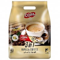 قهوه وانیلی 3 در 1 کوپا بسته 40 عددی