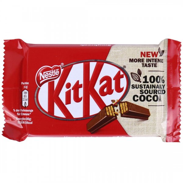 شکلات کیت‌کت 4 انگشتی نستله (Kitkat Nestle) مقدار 41 گرم