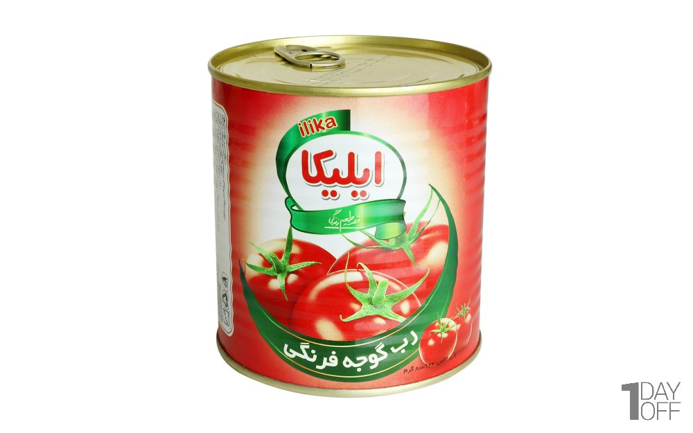 رب گوجه‌فرنگی ایلیکا مقدار 800 گرم