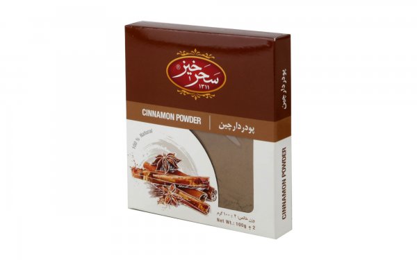 پودر دارچین سحرخیز مقدار 100 گرم