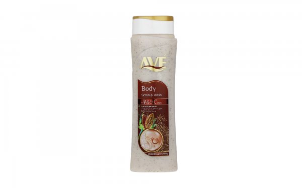 شامپو اسکراب صورت و بدن اوه مدل Milk And Cocoa اوه مقدار 380 گرم 
