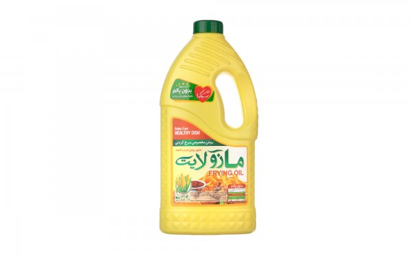 روغن سرخ‌کردنی حاوی روغن ذرت و کنجد مازو لایت مقدار 1.8 لیتر 