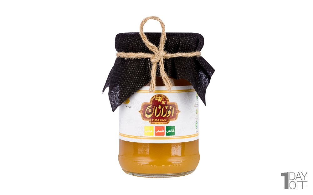 عسل رس ارگانیک اورازان مقدار 360 گرم 