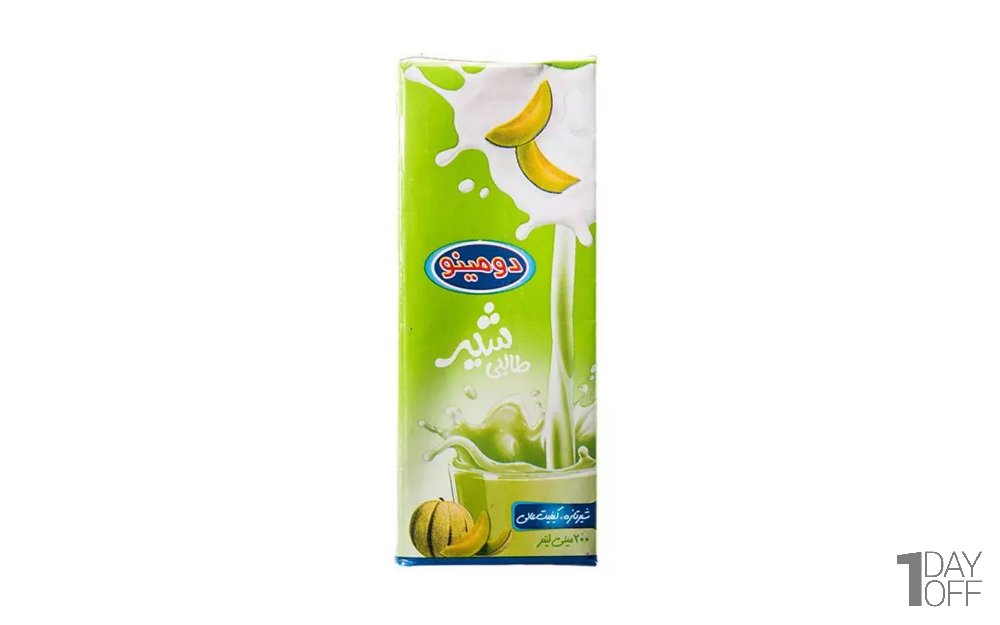 شیر طالبی دومینو مقدار 200 میلی‌لیتر
