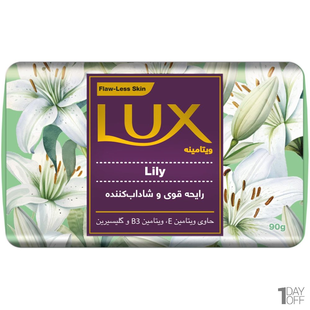  صابون لوکس (Lux) مدل Creamy perbection مقدار 90 گرم 